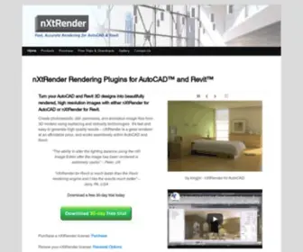 NXtrender.com(Plugin for Rendering in AutoCAD) Screenshot
