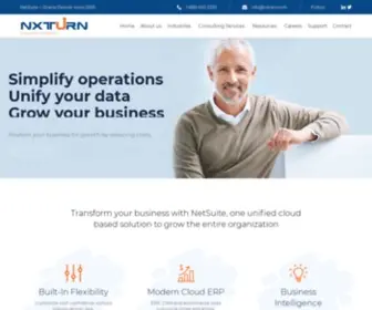 Nxturn.com(NetSuite Solution Provider Partner Florida) Screenshot