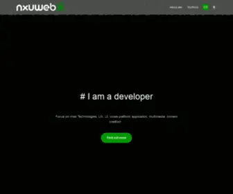 Nxuweb.net(Personal website of NXU) Screenshot