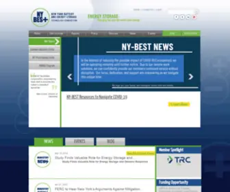 NY-Best.org(New York Battery & Energy Storage Technology Consortium) Screenshot