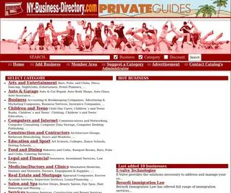 NY-Business-Directory.com(New York Catalog) Screenshot