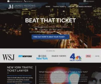 NY-Defense.com(NYC Traffic & Speeding Ticket Lawyer) Screenshot