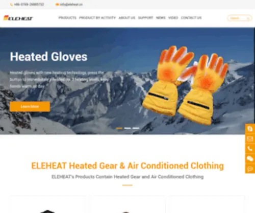 NY-Eleheat.com(Best Heated jacket manufacturers & suppliers in China) Screenshot