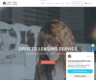 NY-HN.com(Office leasing services) Screenshot