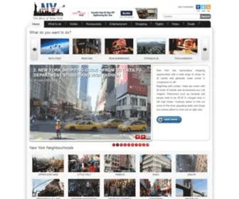 NY.co.uk(The Best of New York for Brits) Screenshot