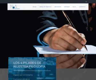 Nyaa.cl(N&A Abogados) Screenshot