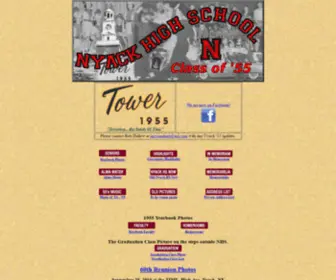 Nyack55.com(Nyack HS Class of '55) Screenshot