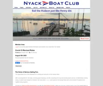 Nyackboatclub.org(Nyack Boat Club) Screenshot