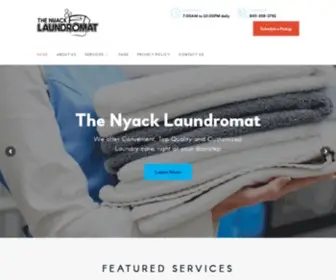 Nyacklaundromat.com(The Nyack Laundromat) Screenshot