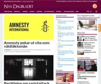 Nyadagbladet.se(Morgondagens Dagstidning) Screenshot