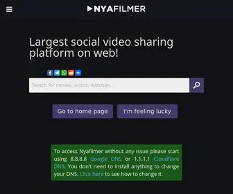 Nyafilmer1.com(Nyafilmer) Screenshot