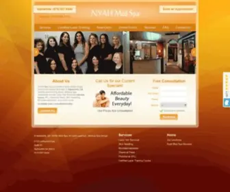 Nyahmedspa.com(NYAH Med Spa) Screenshot