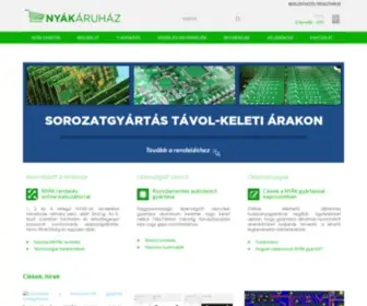 Nyakaruhaz.hu(Nyákáruház Kft) Screenshot