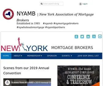 Nyamb.org(NYAMB) Screenshot