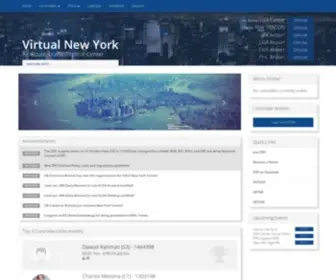 Nyartcc.org(Virtual New York ARTCC) Screenshot