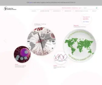 Nyas.org(The New York Academy of Sciences) Screenshot