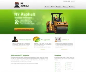 Nyasphalt.com(New York based) Screenshot