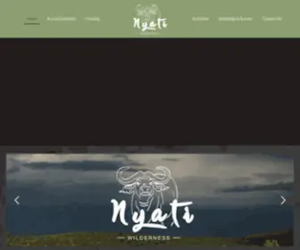 Nyatiwilderness.com(Waterberg, Limpopo) Screenshot