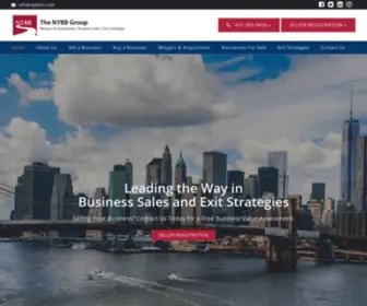 NYbbinc.com(Acquisition Advisors Sales of Privately) Screenshot