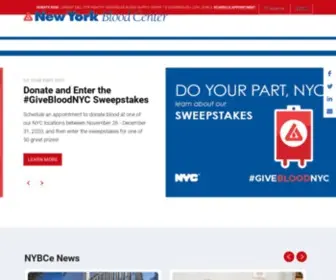 NYBC.org(New York Blood Center (NYBC)) Screenshot