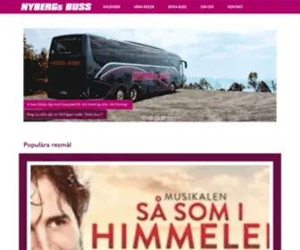 Nybergsbuss.se(Nybergs Buss) Screenshot