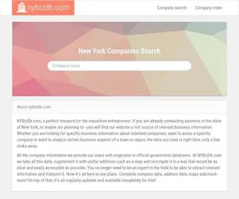 Nybizdb.com(New York Corporation Search) Screenshot