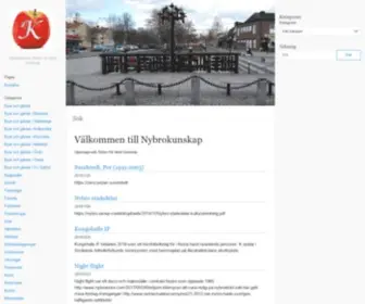 NYbrokunskap.se(NYbrokunskap) Screenshot