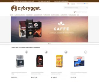 NYBRYgget.nu(Kaffe og kaffemaskiner) Screenshot