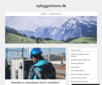 NYBYggerbasen.dk(NYBYggerbasen) Screenshot