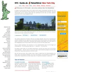 NYC-Guide.de(Der etwas andere New York Reiseführer) Screenshot