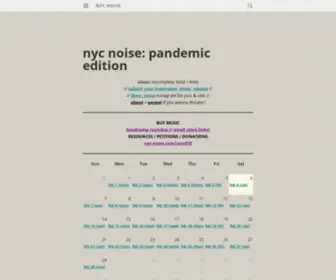 NYC-Noise.com(Nyc noise) Screenshot