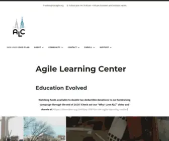Nycagile.org(Education Evolved New York City's first Agile Learning Center) Screenshot