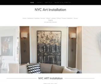 Nycartinstallation.com(Best New York Art Installation Company) Screenshot