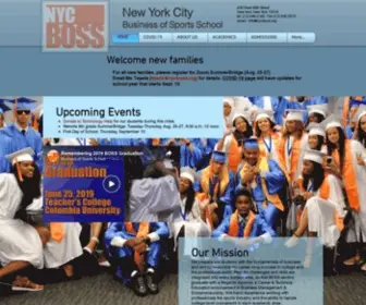 NYcboss.org(Business of Sports School Career & Technical Education (CTE)) Screenshot