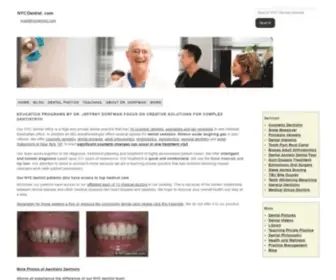 NYCDentist.com(Jeffrey Dorfman) Screenshot