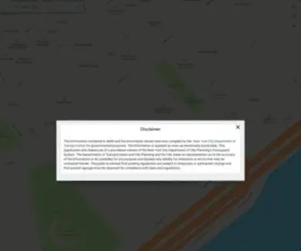 NYCDotsigns.net(NYC Parking Signs Locator) Screenshot