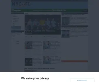 NYCFcsoccernews.com(NYC FC Soccer News) Screenshot