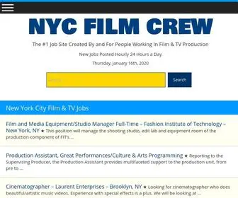 NYcfilmcrew.com(New York City) Screenshot