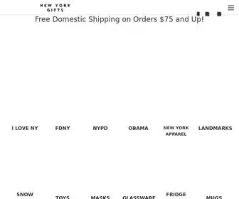 NYcgiftsonline.com(NEW YORK GIFTS and Souvenirs) Screenshot