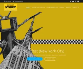 Nycinfest.com(Second edition of the international Films Infest festival in New York City (NYCIFIF)) Screenshot