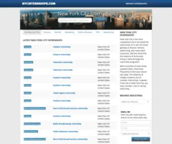 Nycinternships.com(Premium domain) Screenshot