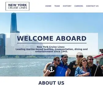 NYCL.com(New York Cruise Lines) Screenshot