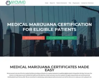 NYcmedicalmarijuanadoctor.com(New York Medical Marijuana Doctor) Screenshot