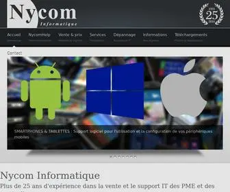 Nycom-Informatique.ch(Nycom Informatique) Screenshot