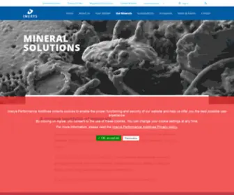 Nycominerals.com(Mineral Solutions) Screenshot