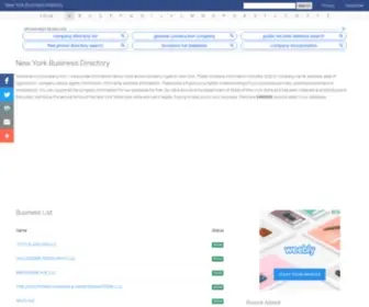 Nycompany.info(New York Business Directory) Screenshot