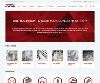 Nycon.com(Concrete Enhancement) Screenshot