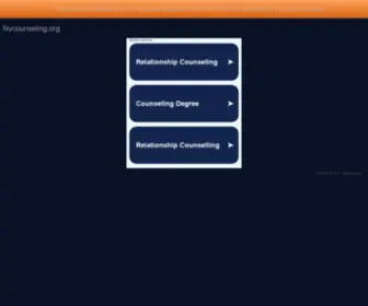 Nycounseling.org(Nycounseling) Screenshot