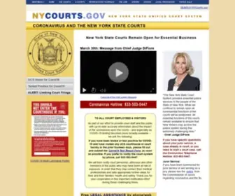 Nycourtsystem.com(Nycourtsystem) Screenshot