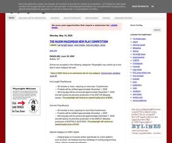 NYCplaywrights.org(Plays) Screenshot